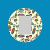 HANG TEN SURF SHOP - SINGLE PATCH FOR THE SUGARSHIELD™ CASE BY DECK MY DIABETES for TANDEM MOBI™ INSULIN PUMP