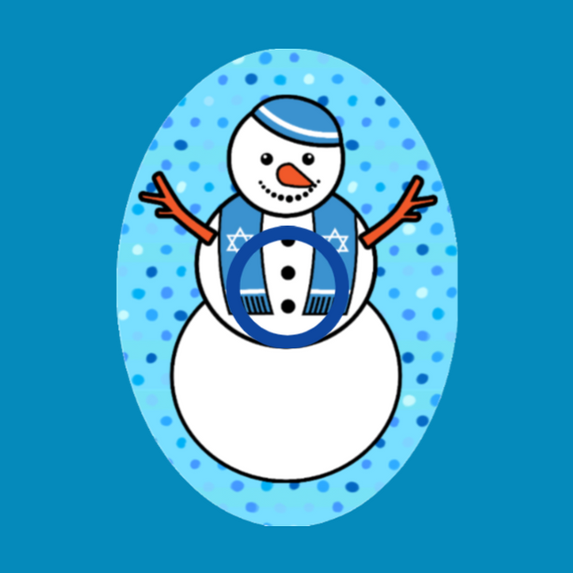 HANUKKAH SNOWMAN - INFUSION SET OVERLAY