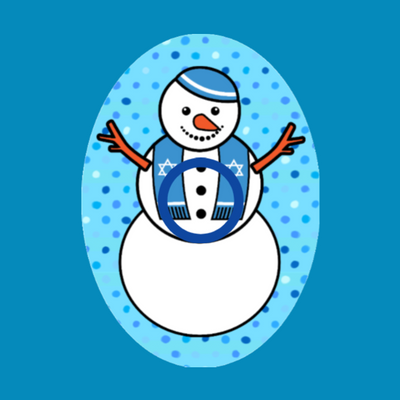 HANUKKAH SNOWMAN - INFUSION SET OVERLAY