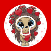HEDGEHOG LOVE - MEDTRONIC GUARDIAN OVERLAYS WITH CUT-OUT FOR USE WITH DECK MY DIABETES GRIPSHIELD