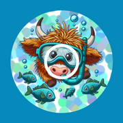 SNORKLING COW -  LIBRE 2 OVERLAY
