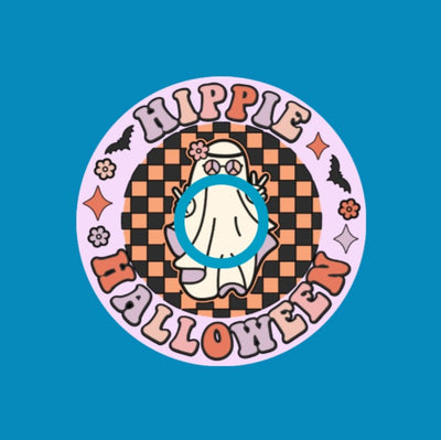 HIPPIE HALLOWEEN GHOST LIBRE 3 OVERLAY