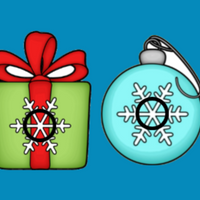 HOLIDAY CHEER - 4 PATCH SET  - LIBRE 3 OVERLAY