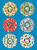 HOLIDAY HAPPINESS PATTERNS - 6 PATCH SET - DEXCOM G7 OR DEXCOM STELO OVERLAYS