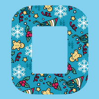 Overlays for Deck My Diabetes GripShield™ for use with Tandem Mobi™ insulin pump