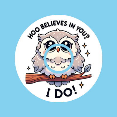 HOO BELIEVES IN YOU! OWL -  LIBRE 2 OVERLAY