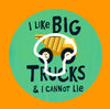 I LIKE BIG TRUCKS - MEDTRONIC GUARDIAN OVERLAYS WITH CUT-OUT FOR USE WITH DECK MY DIABETES GRIPSHIELD