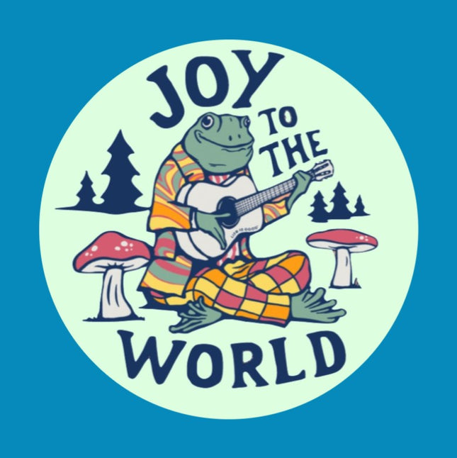 JOY TO THE WORLD - JEREMIAH BULLFROG PATCH