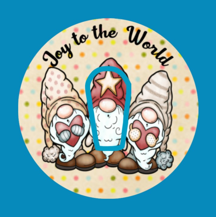 JOY TO THE WORLD SINGING GNOMES -  DEXCOM G6 OVERLAY