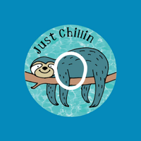 JUST CHILLIN SLOTH PATCH