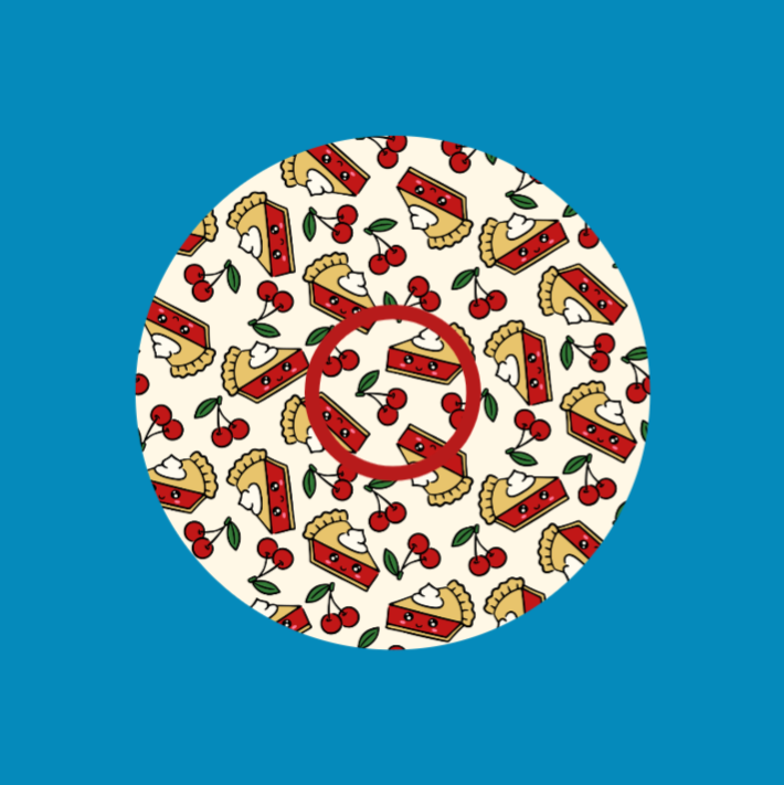CHERRY PIE PATTERN - LIBRE 3 OVERLAY