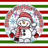 LET IT SNOW ~ LET IT SNOW ~ LET IT SNOWMAN PATCH
