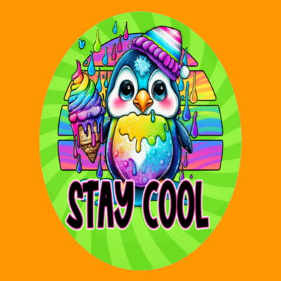 STAY COOL! PENGUIN - PATCH