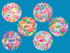 PREPPY TULIPS & LILIES - 6 PATCH SET  -  DEXCOM G6 OVERLAYS