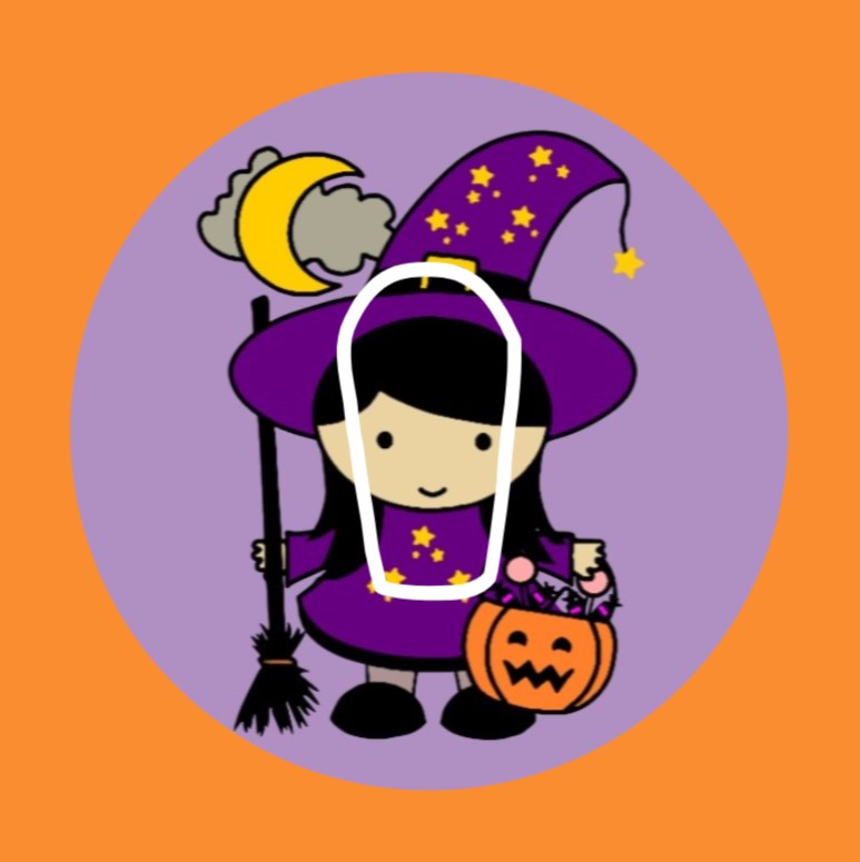 LITTLE HALLOWEEN WITCH PATCH