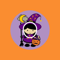LITTLE HALLOWEEN WITCH PATCH