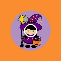 LITTLE HALLOWEEN WITCH PATCH