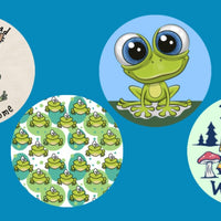 LOADS OF TOADS - 4 PATCH SET - LARGE SOLID OVERLAYS