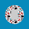 LOST IN SPACE - SINGLE PATCH FOR THE SUGARSHIELD™ CASE BY DECK MY DIABETES for TANDEM MOBI™ INSULIN PUMP