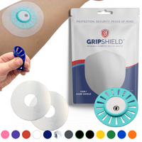 GripShield® Compatible With Libre® 3, Libre® 3 Plus & Minimed Instinct® – Reusable Device Protector | Secure & Comfortable Fit