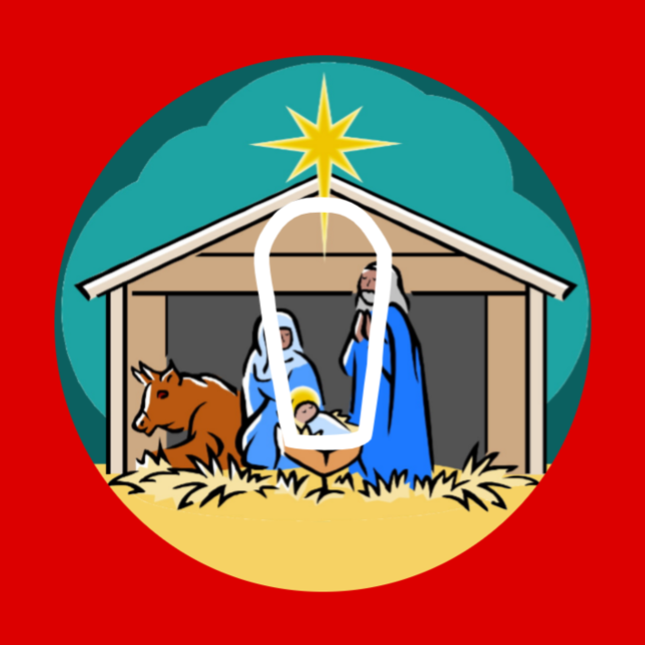 NATIVITY MANGER PATCH