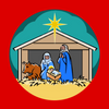NATIVITY MANGER PATCH