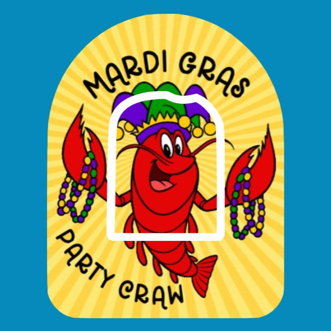 MARDIS GRAS PARTY CRAW  -  OMNIPOD OVERLAY