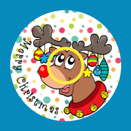 MERRY CHRISTMAS FROM RUDOLPH  -  LIBRE 2 OVERLAY