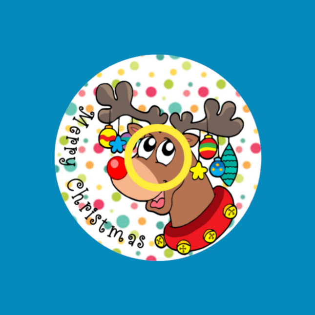 MERRY CHRISTMAS FROM RUDOLPH - LIBRE 3 OVERLAY