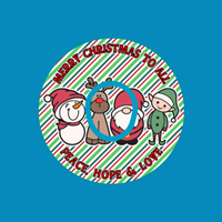 MERRY CHRISTMAS TO ALL - PEACE, HOPE & LOVE - DEXCOM G7 OR DEXCOM STELO OVERLAY