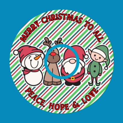 MERRY CHRISTMAS TO ALL - PEACE, HOPE & LOVE  -  LIBRE 2 OVERLAY