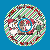 MERRY CHRISTMAS TO ALL - PEACE, HOPE & LOVE  -  LIBRE 2 OVERLAY