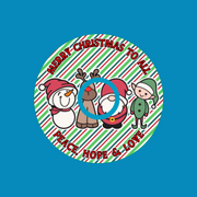 MERRY CHRISTMAS TO ALL - PEACE, HOPE & LOVE - LIBRE 3 OVERLAY