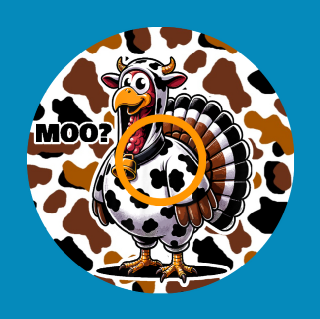 MOO! NO TURKEYS HERE! -  LIBRE 2 OVERLAY