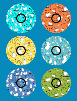 MOUSE TAILS - 6 PATCH SET -  LIBRE 3 OVERLAYS