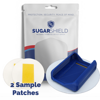 Reusable On Body SugarShield™ Compatible with Tandem Mobi™- 2 Sample Patches Included