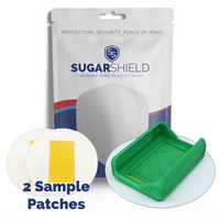 Reusable On Body SugarShield™ Compatible with Tandem Mobi™- 2 Sample Patches Included