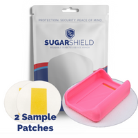 Reusable On Body SugarShield™ Compatible with Tandem Mobi™- 2 Sample Patches Included