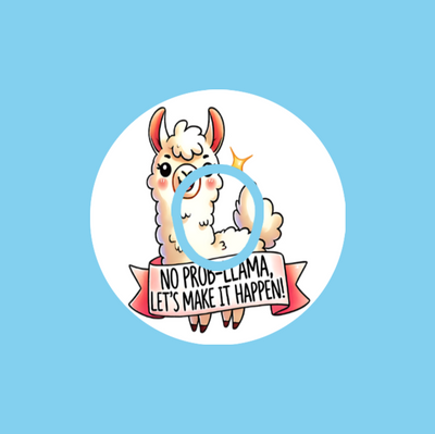 NO PROB-LLAMA!  LET'S MAKE IT HAPPEN!   - DEXCOM G7 OR DEXCOM STELO OVERLAY