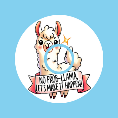 NO PROB-LLAMA! LET'S MAKE IT HAPPEN! -  LIBRE 2 OVERLAY