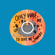 WAKE ME TO GIVE ME SNACKS - OPOSSUM - INFUSION SET OVERLAY