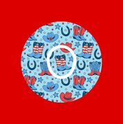 PATRIOTIC WESTERN BOOTS AND HATS PATTERN - DEXCOM G7 OR DEXCOM STELO OVERLAY