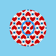 PATRIOTIC QUILTED HEARTS - DEXCOM G7 OR DEXCOM STELO OVERLAY