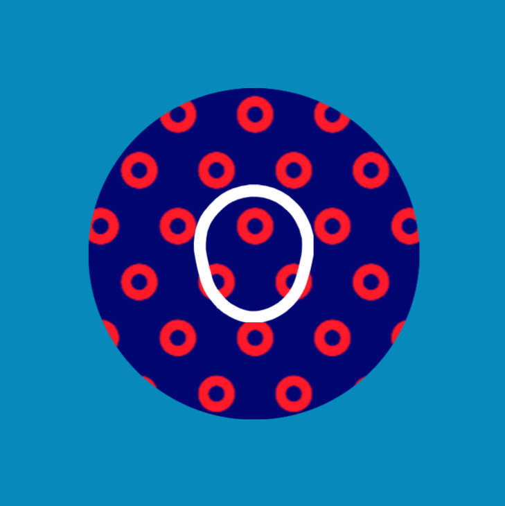 PHISH PHAN DONUT PATTERN - DEXCOM G7 OR DEXCOM STELO OVERLAY