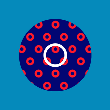 PHISH PHAN DONUT PATTERN - LIBRE 3 OVERLAY