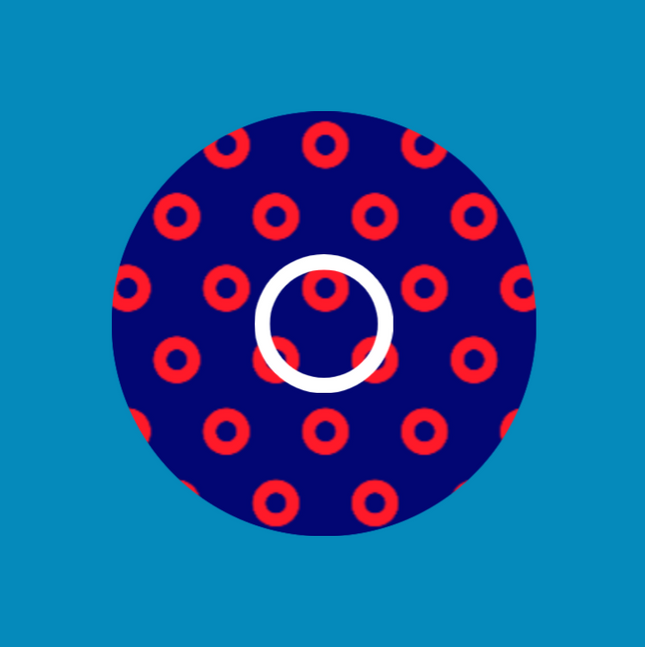 PHISH PHAN DONUT PATTERN - INFUSION SET OVERLAY