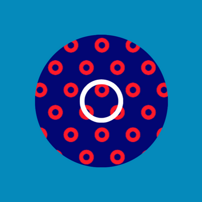 PHISH PHAN DONUT PATTERN - INFUSION SET OVERLAY