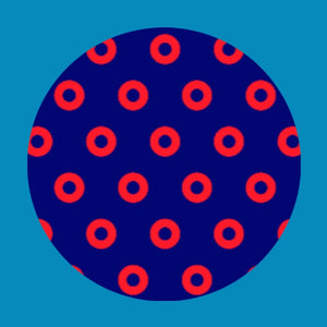 PHISH PHAN DONUT PATTERN - LARGE SOLID OVERLAY
