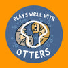 PLAYS WELL WITH OTTERS - MEDTRONIC GUARDIAN OVERLAYS WITH CUT-OUT FOR USE WITH DECK MY DIABETES GRIPSHIELD