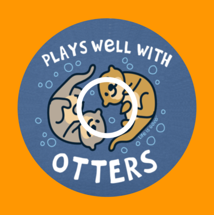 PLAYS WELL WITH OTTERS -  LIBRE 2 OVERLAY